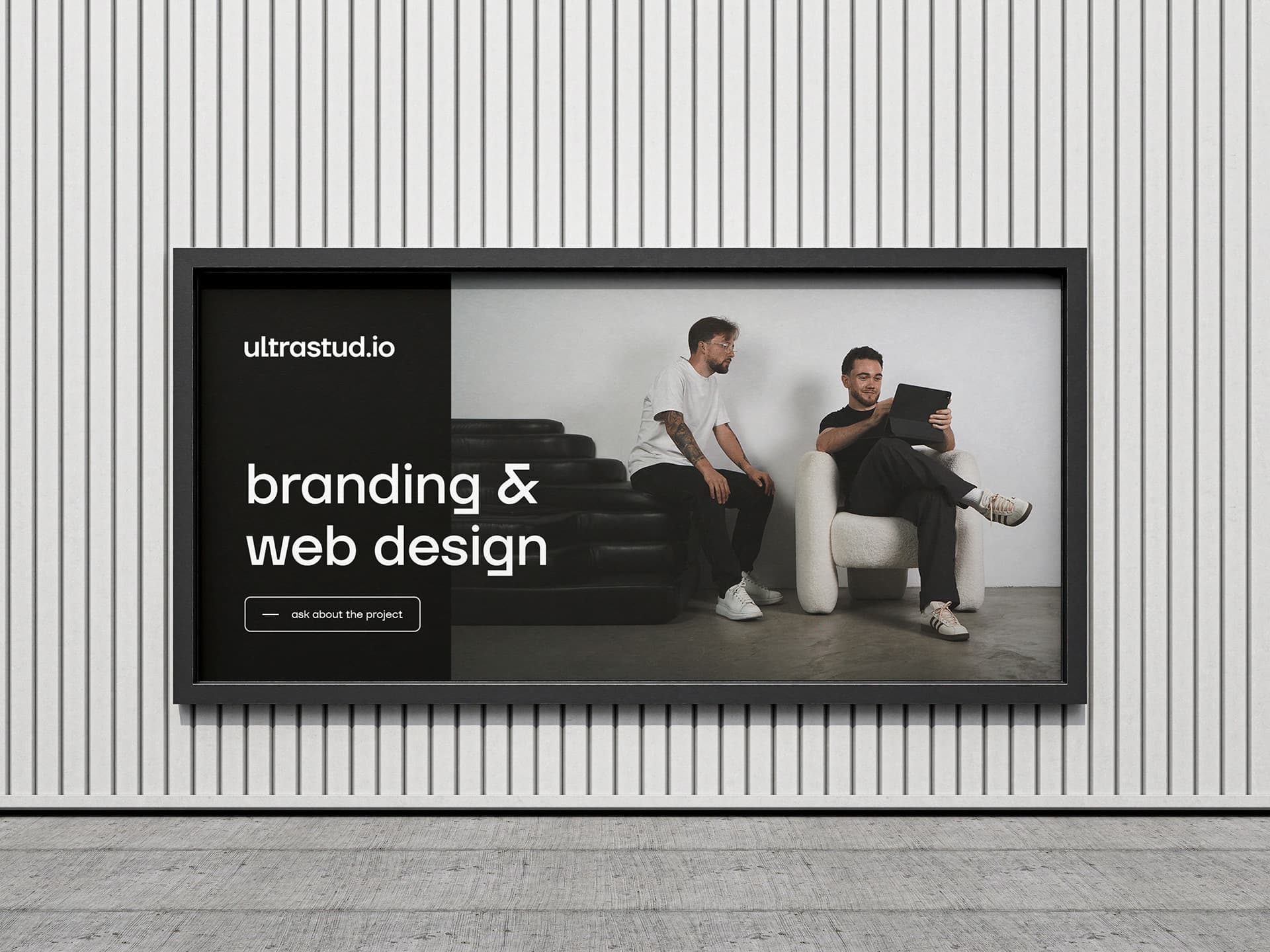 Ultra Studio, Branding + studio site